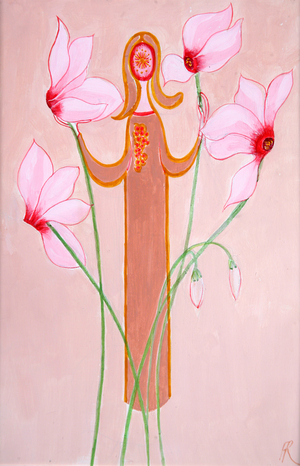 Metamorphosis, 1967 (oil on board)