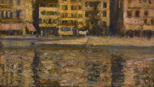 Zurich, 1899 (oil on panel) 