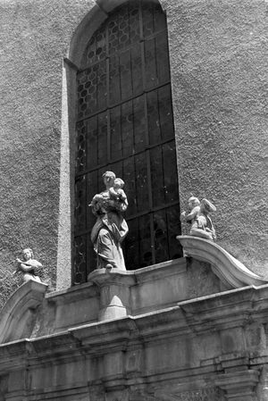 A trip to Rottweil in the Black Forest, Germany 1930s (b/w photo)