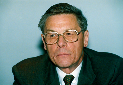 Oslo 19920826 Øystein Eskeland, Chairman of the Chairman of Uni Storebrand. Portrait. …, 1992 (photo)