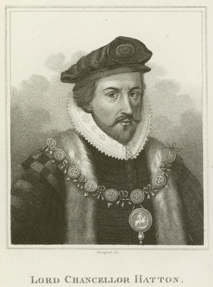 Lord Chancellor Hatton (engraving)