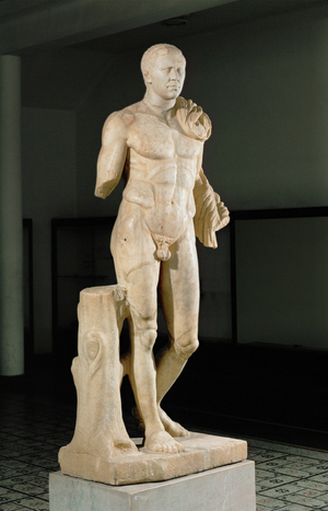 Ptolemy, son of Juba II and Cleopatra Selene, daughter of Cleopatra VII and Anthony