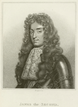 King James II (engraving)