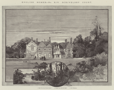 Scrivelsby Court (engraving)