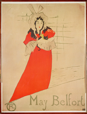 May Belfort, 1895 (lithograph)