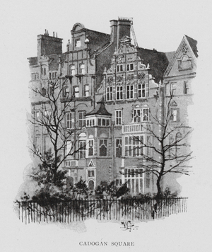 Cadogan Square (litho)
