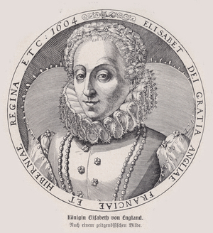 Queen Elizabeth I of England (engraving)