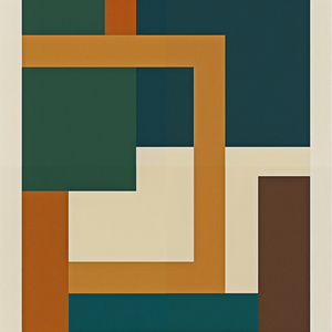 Pathways Within, 2025 (acrylic on canvas)