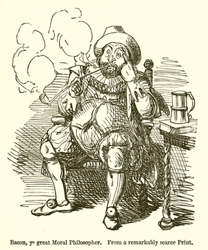 Bacon, Ye Great Moral Philosopher (engraving)