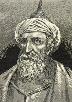 Muezzinzade Ali Pasha (d. 1571). Ottoman statesman and naval officer. Portrait (engraving)