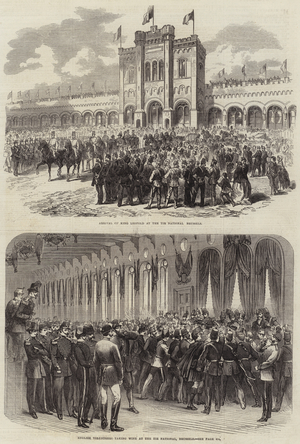 Visit to Brussels (engraving)