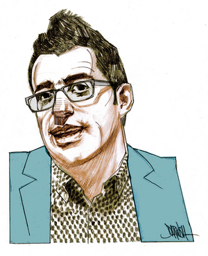 Manel Loureiro , 2013 (digital coloured pencil drawing)