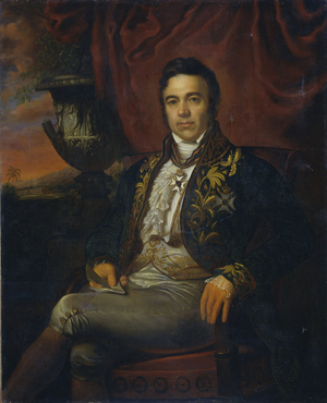 Portrait of Jean Chrétien Baud, 1837 (oil on canvas)