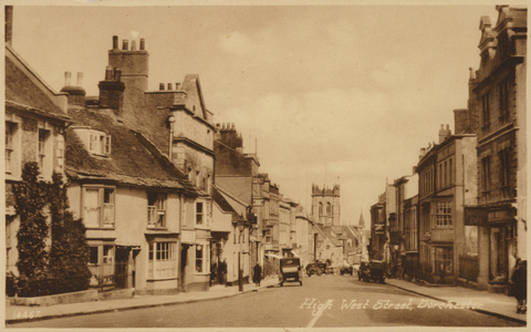 High West Street, Dorchester (b/w photo)