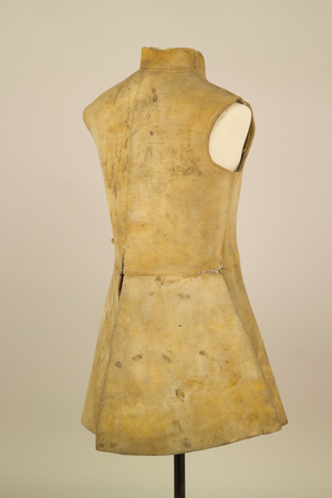 Buff leather jerkin, 1640 circa (leather)