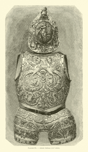 Italian armour (litho)