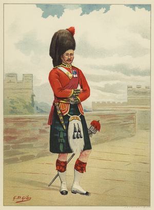 The 42nd, The Black Watch (Royal Highlanders) (colour litho)
