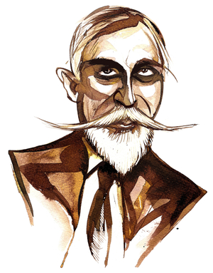 Paul Dukas - caricature