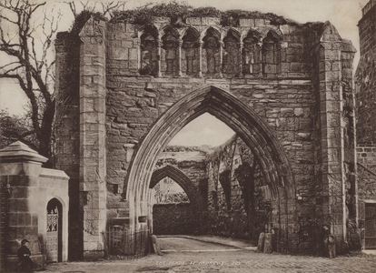 The Pends, St Andrews (b/w photo)