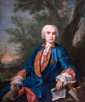 The castrato Carlo Broschi, known as Il Farinelli, ca. 1752 (Oil on canvas)