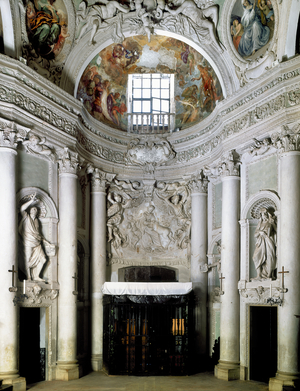 Baroque - Architecture : Contro - facade - The church of Madonna del Prato, Gubbio, Italy 1675-1680