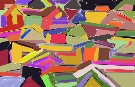 Roof tops, 2007 (computer graphics)