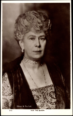 Queen Mary of Teck, wife of King George VI