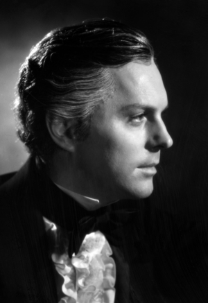 Actor Hans Holt in the film 'Die unheimlichen Wünsche', 1939 (b/w photo)