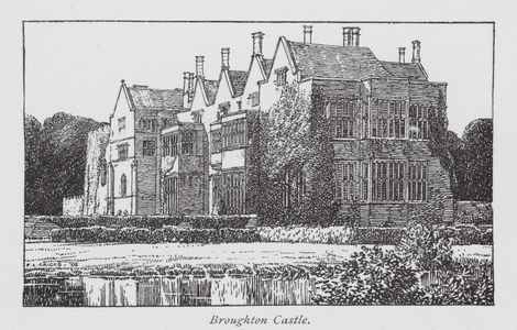 Broughton Castle (litho)