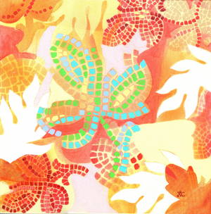 Meditation 24, c. 2017 (acrylic on panel)