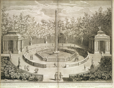 Fontaine des Domes, Versailles, c.1715 (etching)