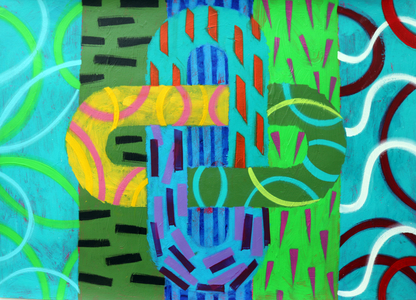 M 8, 2016 (acrylic on paper)