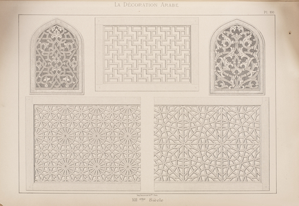 Grillages en bois, 1885 (imprinted material)