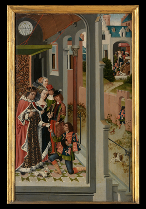Panel from the Legend of St. Ursula, 1482 (oil on panel) 