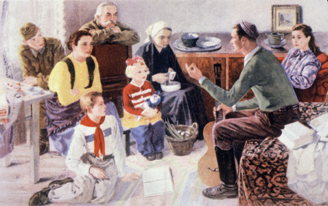 Hungary and the USSR, 1953 (print)