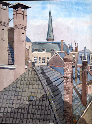 The Hague, 1924 (w/c on paper)