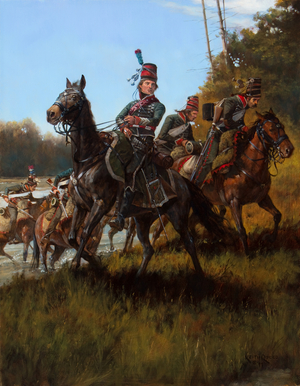 Squadron Leader Ordener, 1796, 2011 (oil on linen)