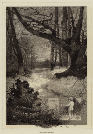 The Months, December (engraving)