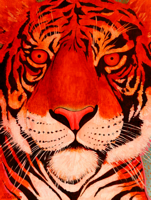 Burning Bright, 2003 (acrylic on canvas)