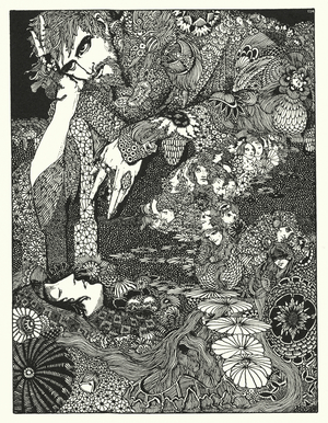 Edgar Allan Poe: Morella (litho)