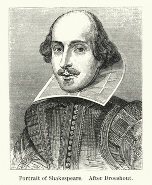 Shakespeare: Portrait (litho)