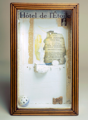 Untitled (Hôtel de l'Étoile: Grand Hotel Fontaine), 1953-1955 (mixed media)