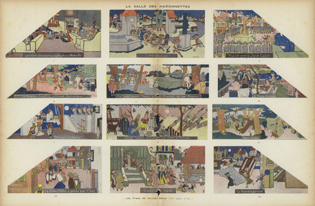 Illustration for Le Rire (colour litho)