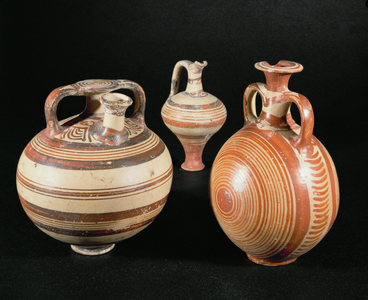 Two Mycenaean vessels imported to Canaan from Greece