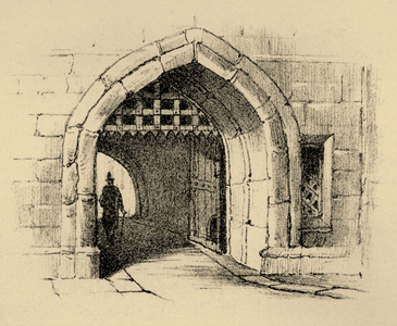 Gateway of the Bloody Tower in the Tower of London