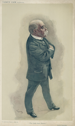 Georges Clemenceau (colour litho)