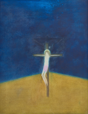 Crucifixion VII, c. 1963 (oil on canvas)