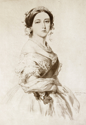 Queen Victoria of Great Britain, 1855
