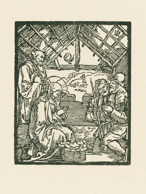 The Adoration of the Shepherds, 1510 (woodcut)