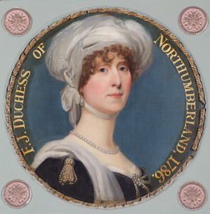Frances, Second Duchess of Northumberland, 1730-70 (oil)